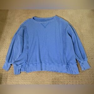 Women’s American Eagle Blue Oversized Sweater